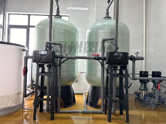 合肥某食品厂15T/H软化水设备
